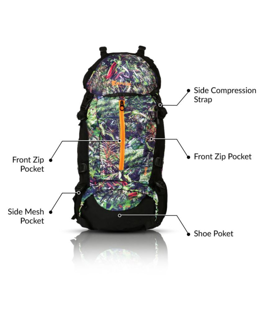 trekking bag size