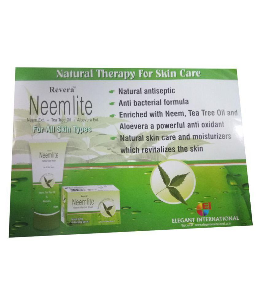 Elegant ELEGANT NEEMLITE SOAP (NEEM,AMLA,ALOEVERA,KARANJ BEEJ) Soap 75