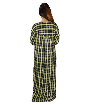 woolen nighty gown