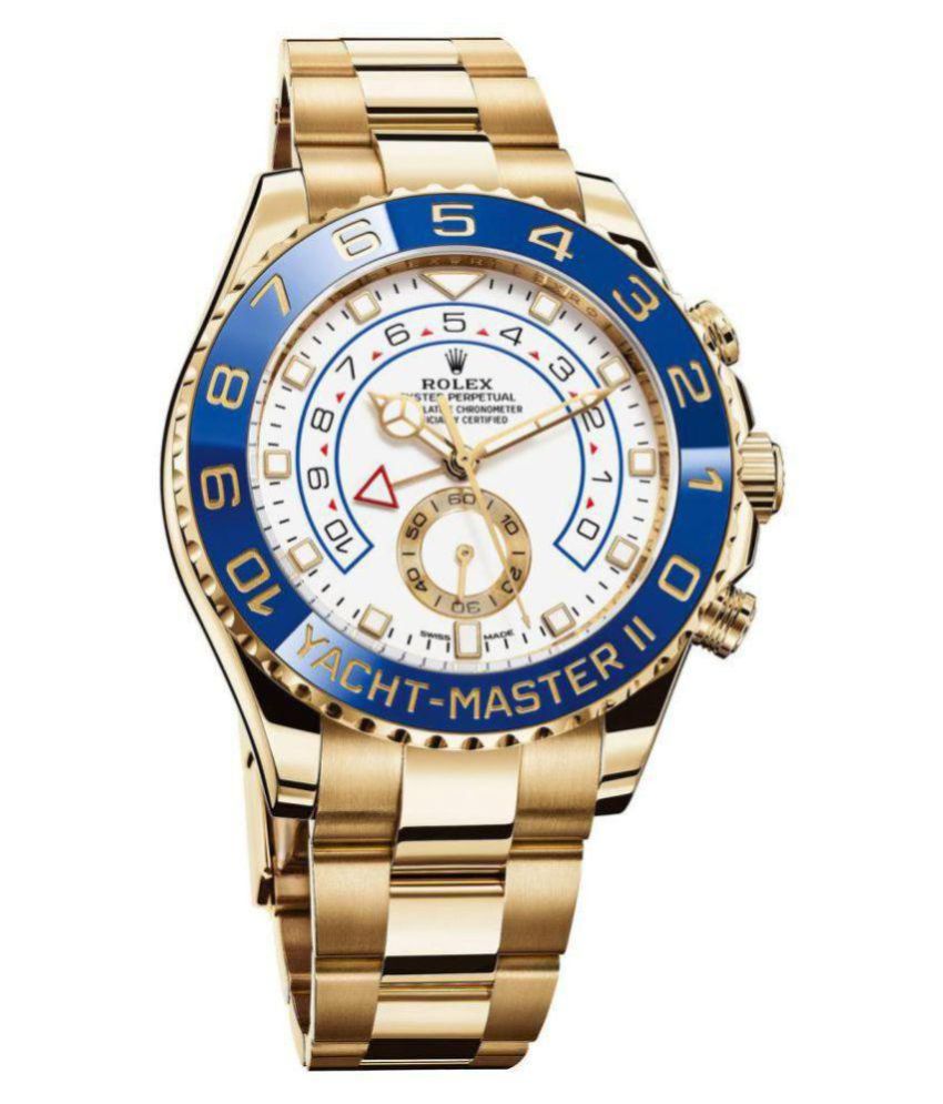 Rolex Watch Yachtmaster2 Metal Analog 