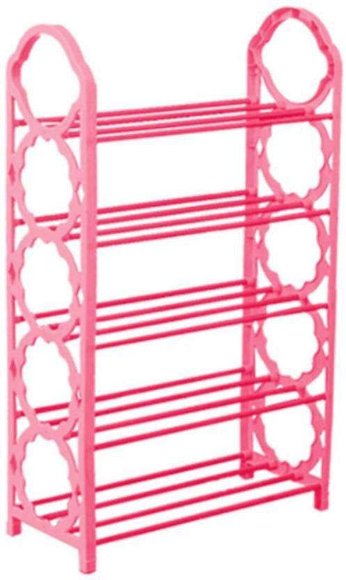 5 Layer Multipurpose Shoe Rack Pink Carry Upto 10 Pairs Buy 5 Layer Multipurpose Shoe Rack Pink Carry Upto 10 Pairs Online At Best Prices In India On Snapdeal