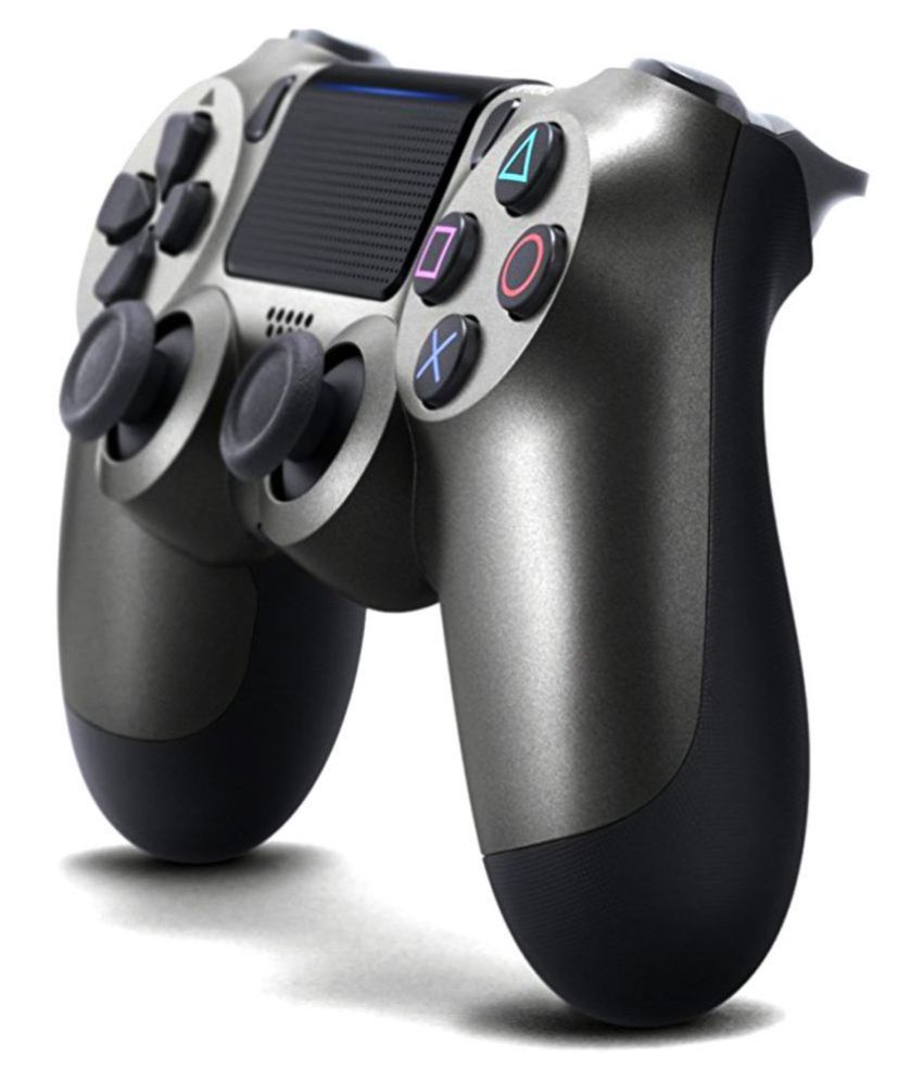 Buy Sony Dualshock 4 V2 - Steel Black Controller For PS4 ...