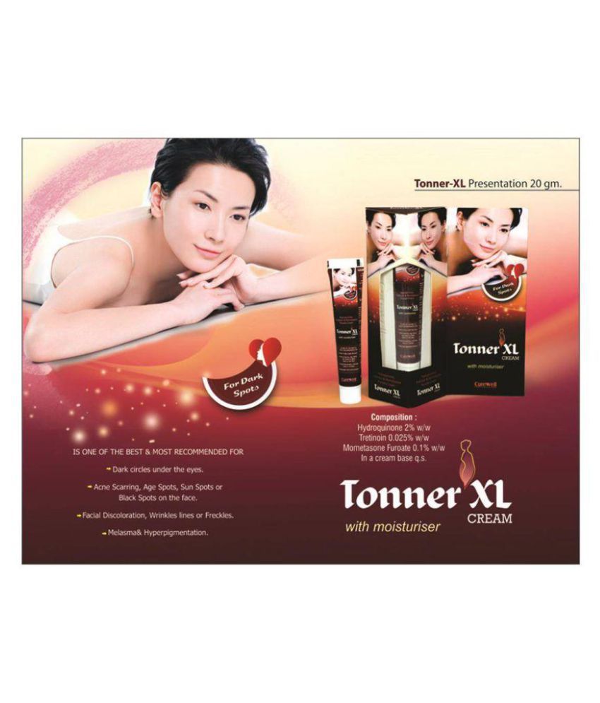     			Tonner Xl Cream Day Cream Remove Dark Spots 30 gm each gm Pack of 2