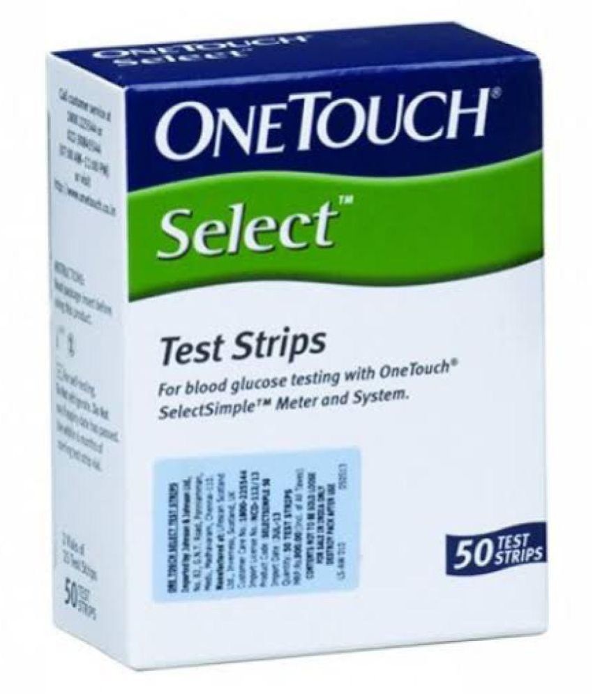     			OneTouch Select Test Strips 50s(Pack of 1)