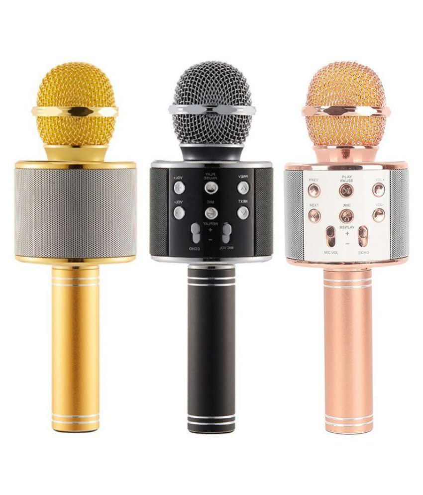 Zoom Star WS858 Wireless Microphone Singing Recording Mic Bluetooth