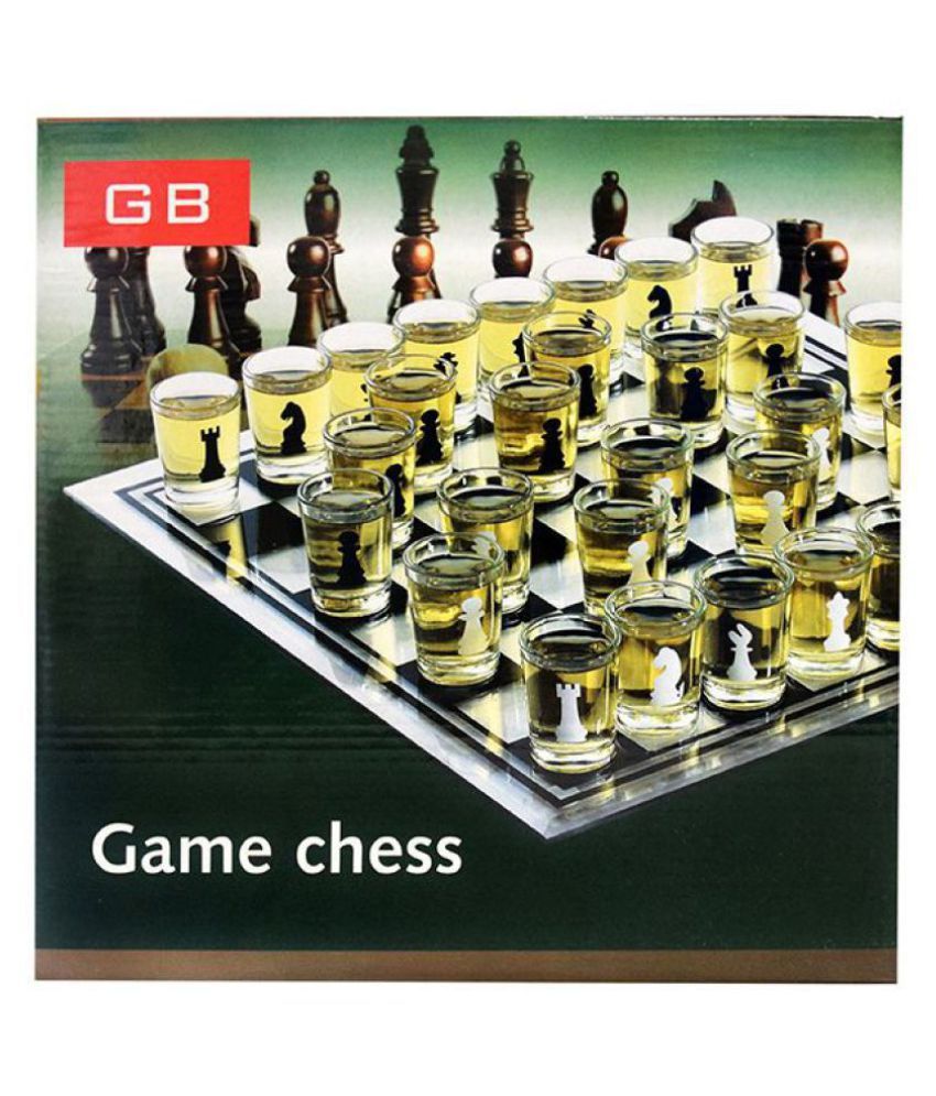 BARWORLD 11" Chess Drinking Board Game - Buy BARWORLD 11 ...