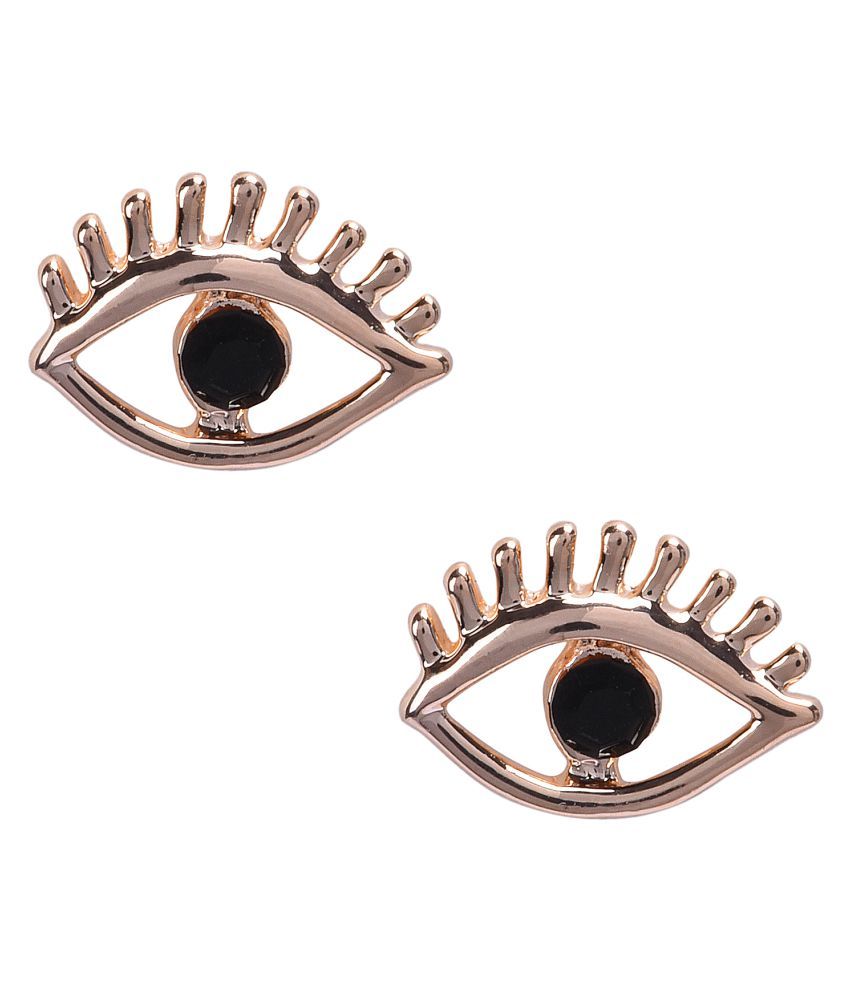 eye shaped earrings