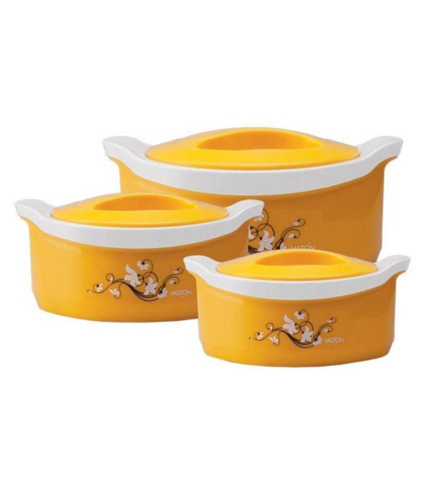 Milton Casserole set - 3 Pcs: Buy Online at Best Price in India - Snapdeal