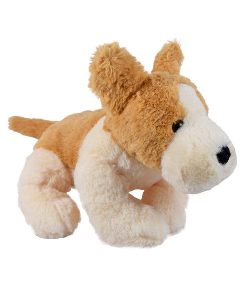 lying dog soft toy