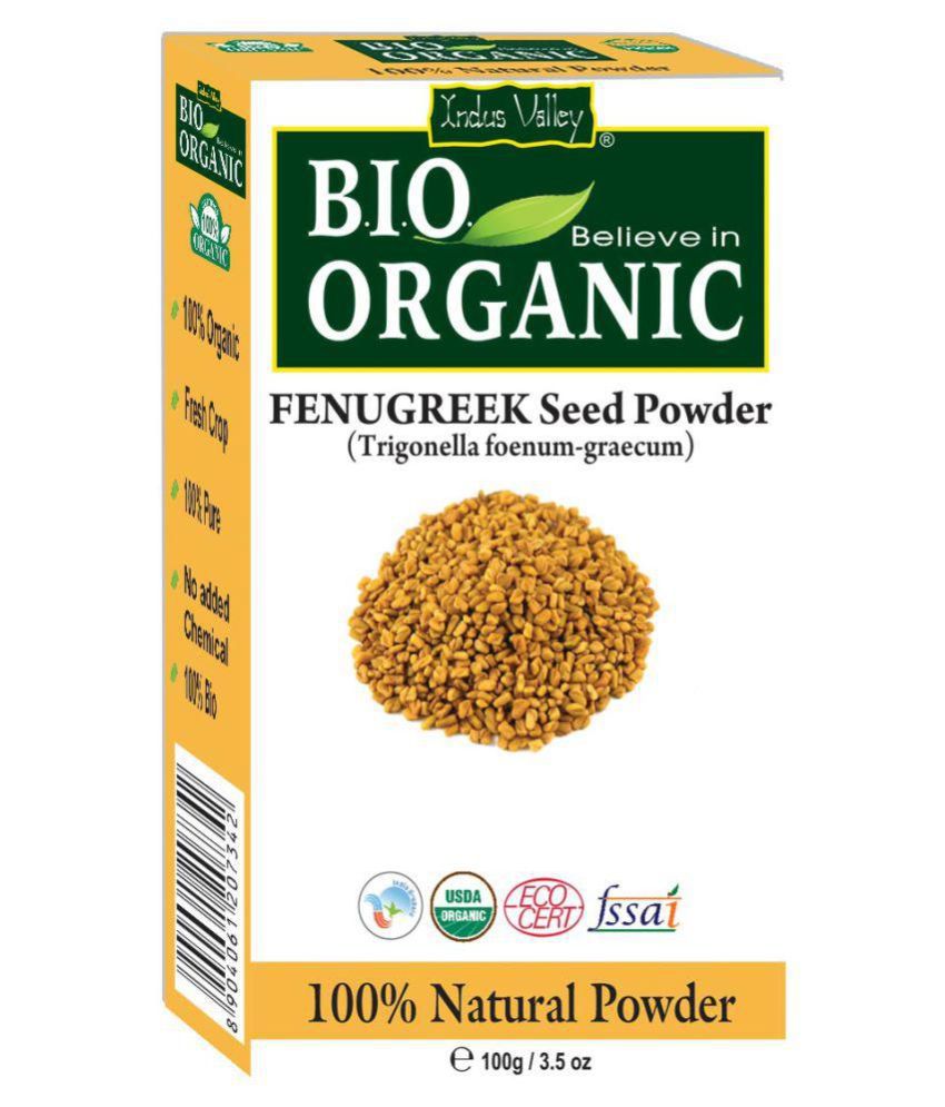     			Indus Valley Bio Organic 100% Herbal Fenugreek Powder (Methi Powder)