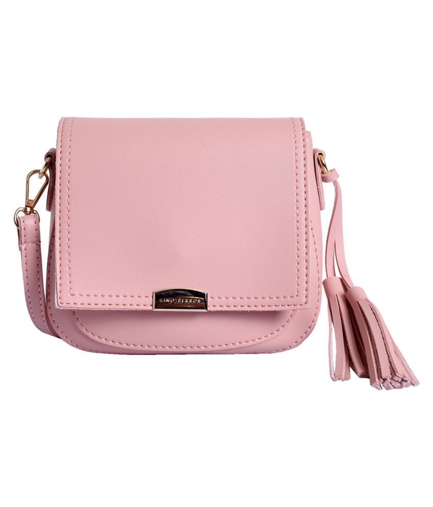 lino perros pink handbag