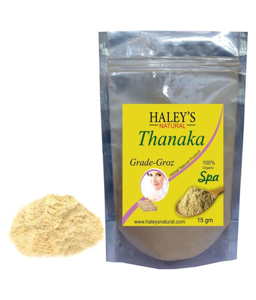 Haley's Natural Facial Kit Thanaka powder for hair removal 30 gm: Buy  Haley's Natural Facial Kit Thanaka powder for hair removal 30 gm at Best  Prices in India - Snapdeal