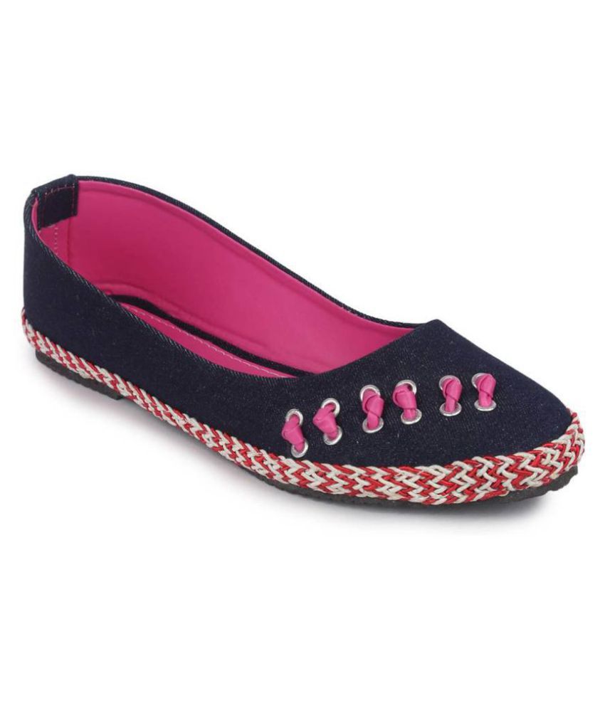     			vaniya shoes Pink Ballerinas