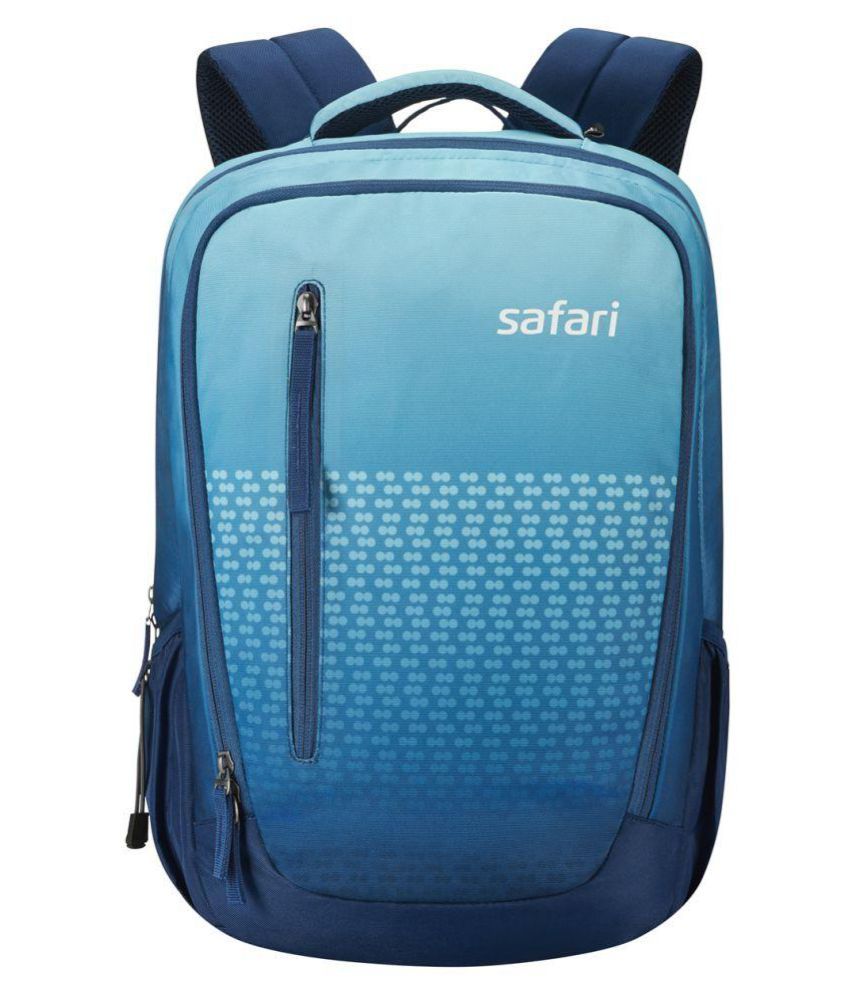 safari blue backpack