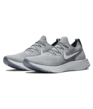 nike grey running shoes