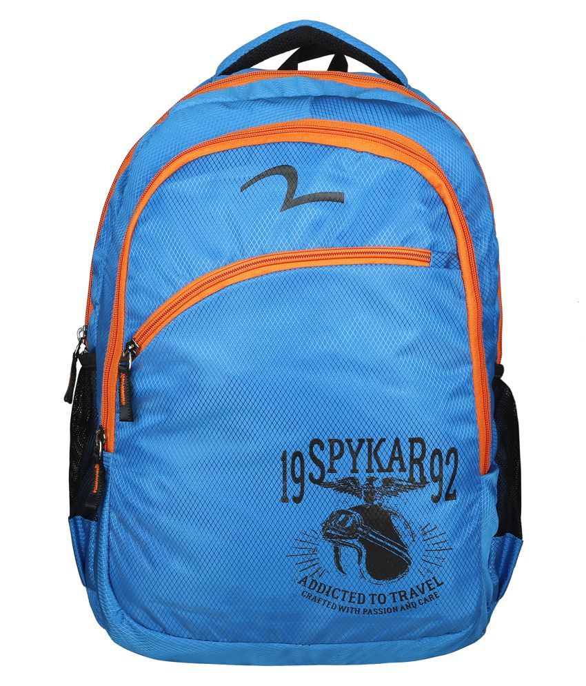 Spykar Blue Backpack - Buy Spykar Blue Backpack Online at Low Price ...