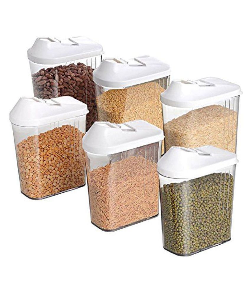     			Vittamix Polypropylene Cereal Dispenser Easy Flow Polyproplene Food Container Set of 6