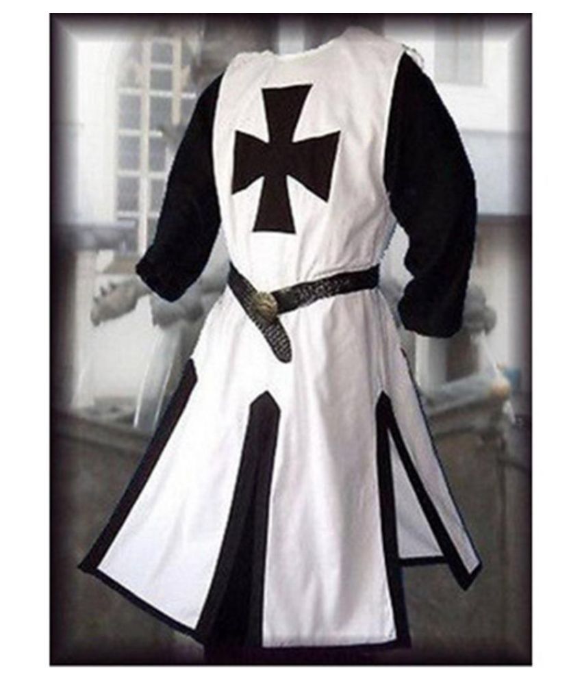 Medieval Templar Knight Crusader Surcoat Sleeveless Reenactment 