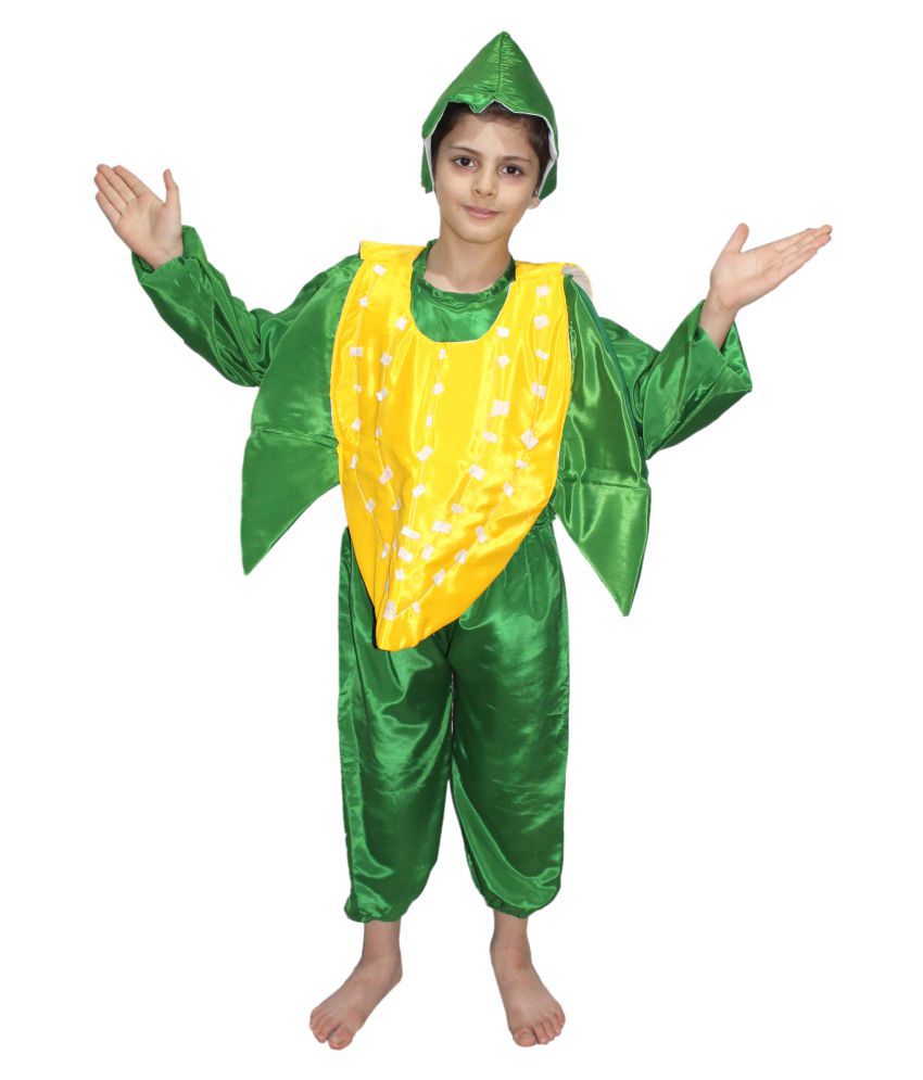     			Kaku Fancy Dresses Corn Vegetables Costume For Kids School Annual function/Theme Party/Competition/Stage Shows Dress