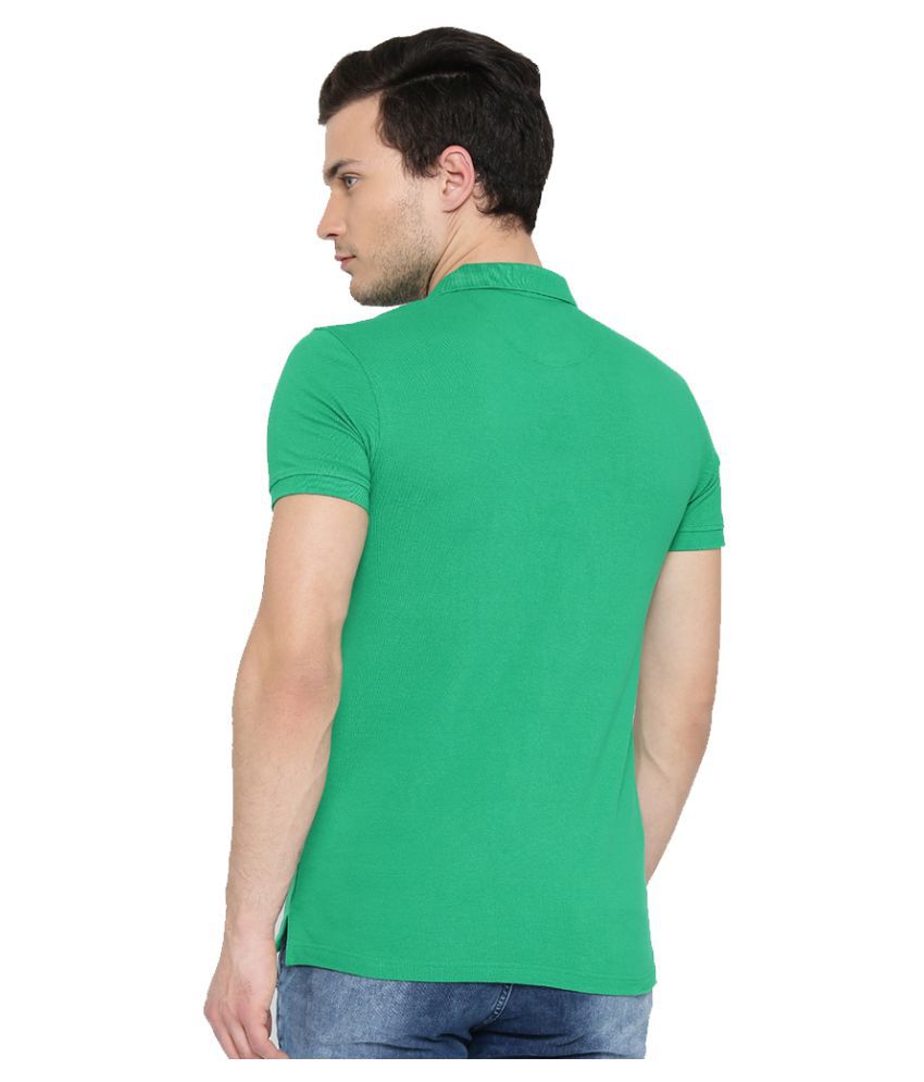 Galatea Green Slim Fit Polo T Shirt - Buy Galatea Green Slim Fit Polo T ...