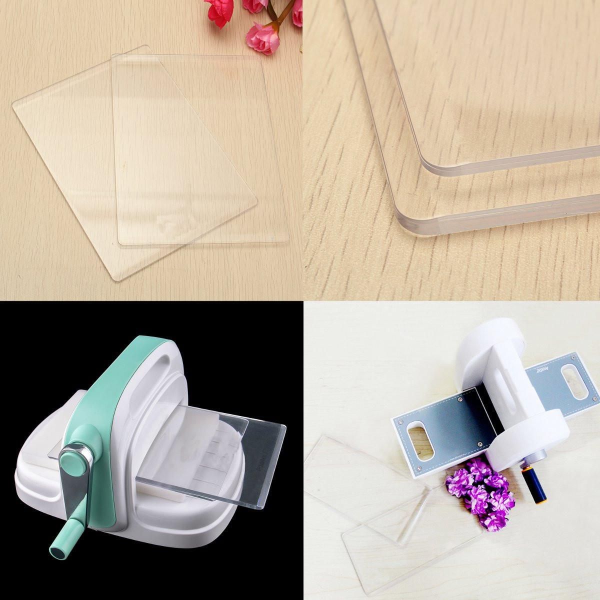 Fashion Clear Acrylic Cutting Mat Plate For Diy Embossing Cutting