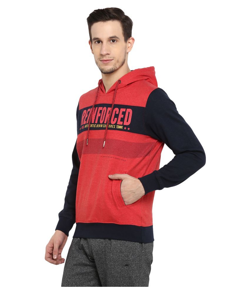 monte carlo red sweatshirt