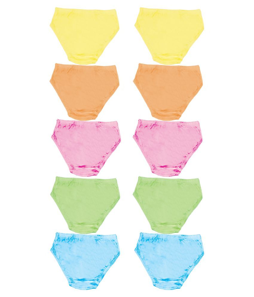 Hap Girls Light Color Panty Pack Of Tencotton Innerwear Buy Hap Girls Light Color Panty 0932