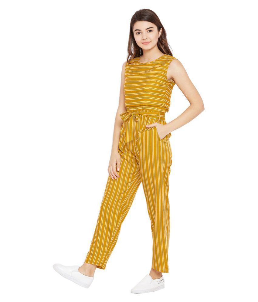 crepe jumpsuit