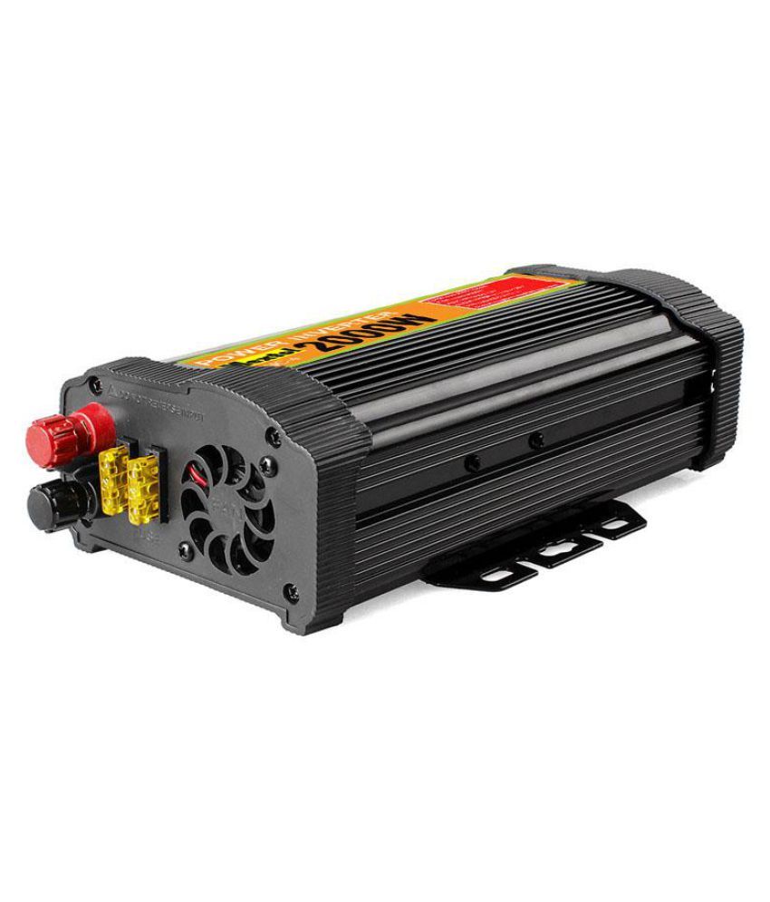 Solar Power Inverter 2000W Peak 12V DC To 110V AC Pure Sine Wave