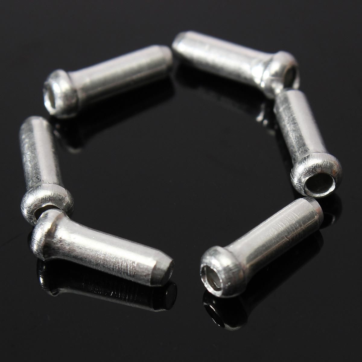 100pcs Bicycle Bike Cycling Shifter Brake Cable End Tip Cap Crimp