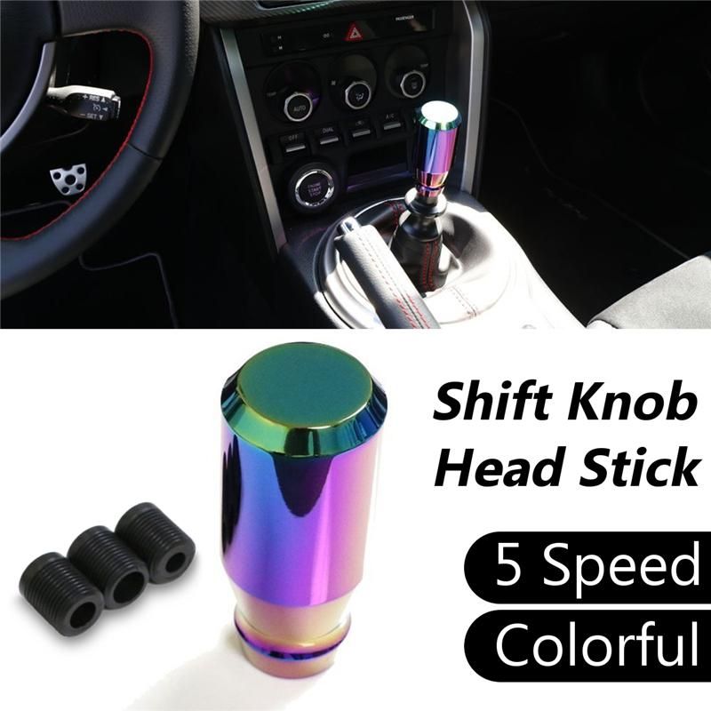 Manual Shift Knob Head Car Shift Head Universal 5 Speed Racing Gear
