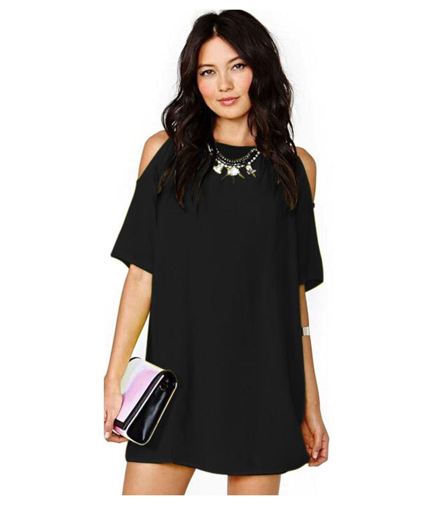 off shoulder dress loose