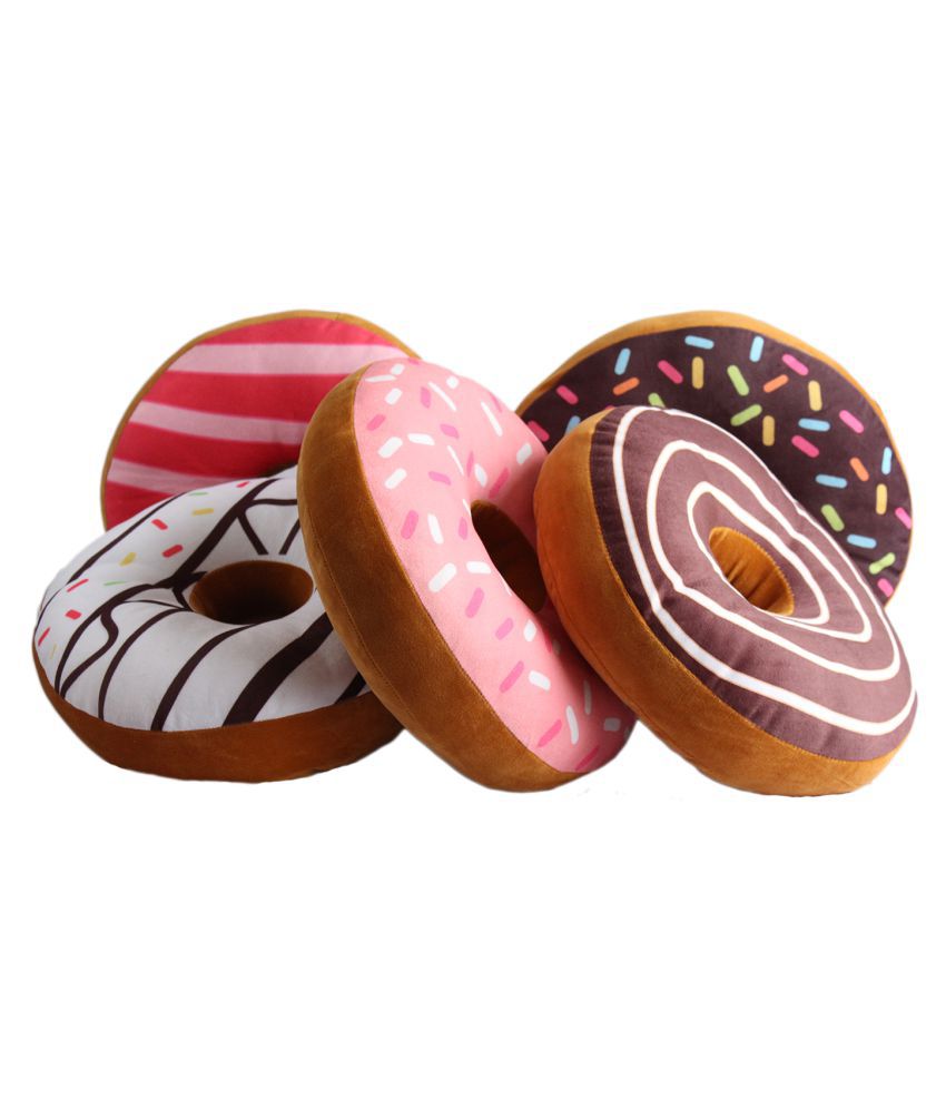 Skycandle Decorative Donut Cushion Soft Toys Cum Cushioncushions For Bed Chairs Outdoors 8640