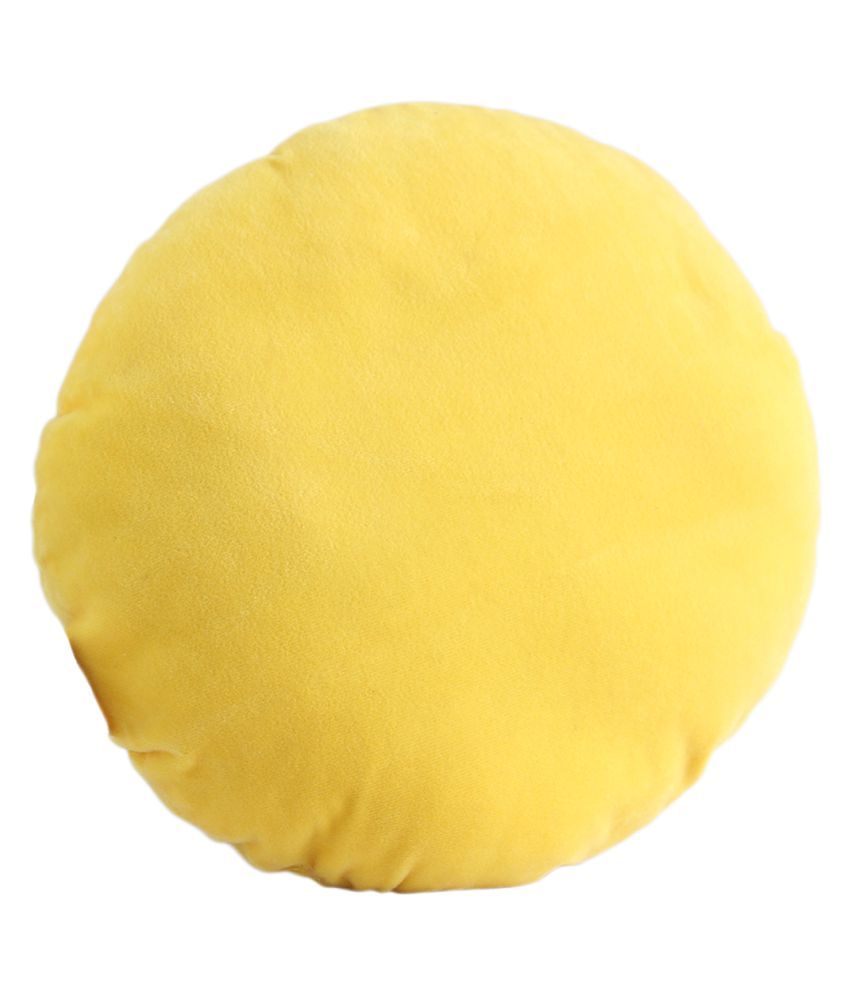 Skycandle Decorative Wide Green Emoji Cushion Soft Toys Cum Cushioncushions For Bed Chairs 