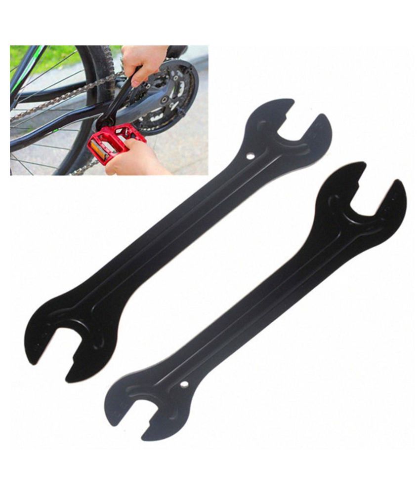 Steel BMX Road Fixie Bike Head Open End Axle Hub Cone Wrench Spanner