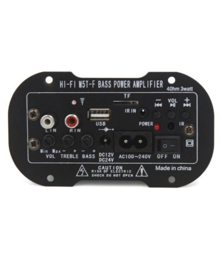 DC 12V 24V Car Subwoofer Amplifier 