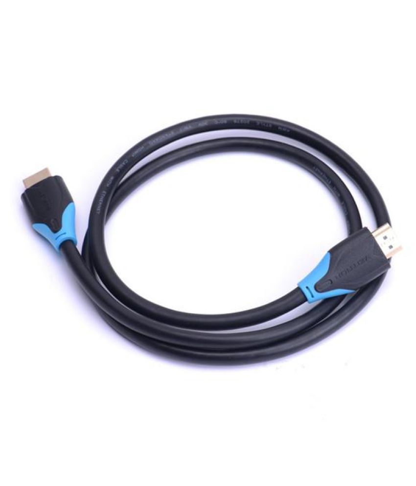 Buy Vention Vaa B01 L Male To Male Hdmi Cable 24k Gold Plated Oxygen Free Copper 1080p 0 5m 1m 3m 5m Online At Best Price In India Snapdeal