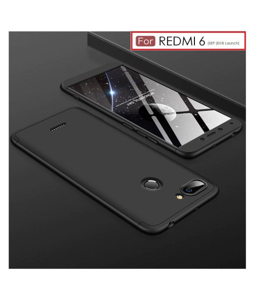 Redmi 6 Hybrid Covers Wow Imagine - Black