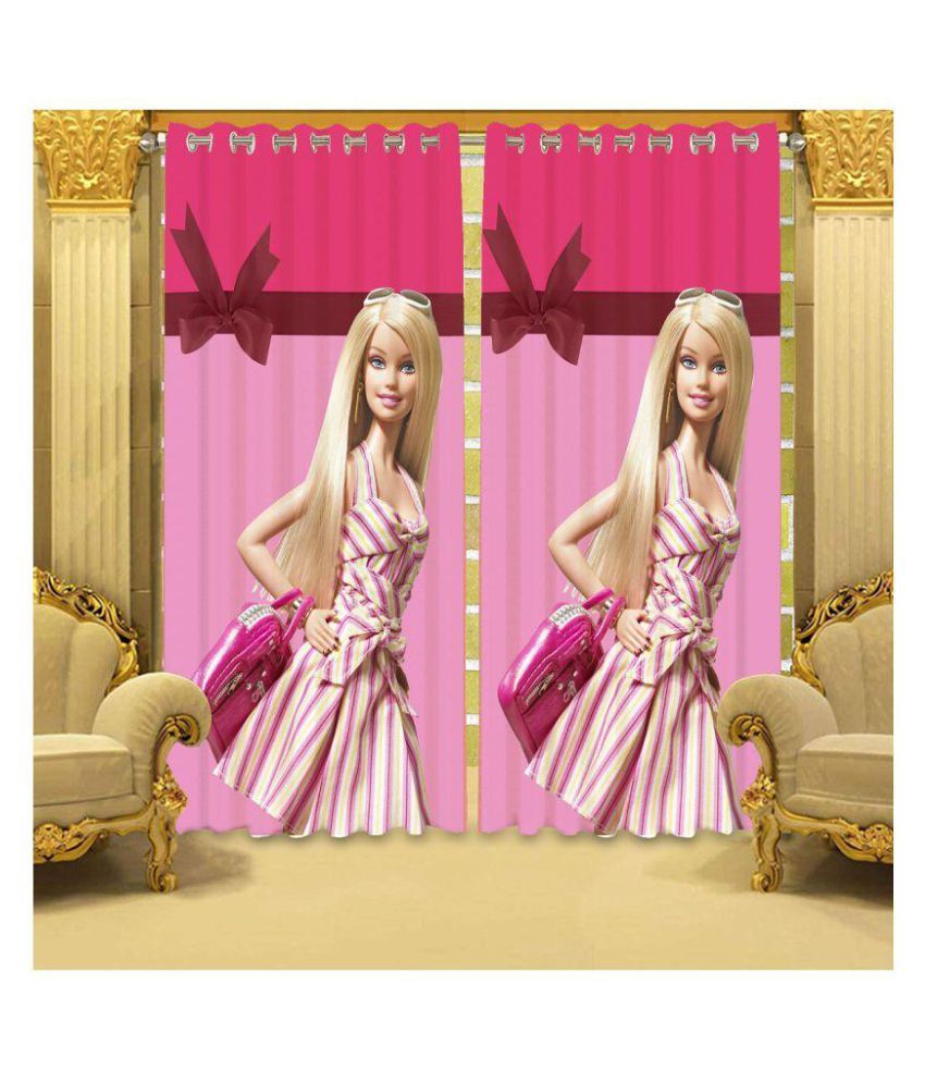barbie window curtains