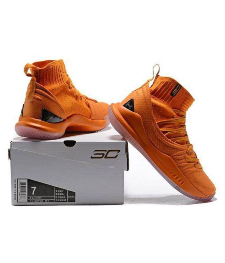 under armour curry 5 orange women