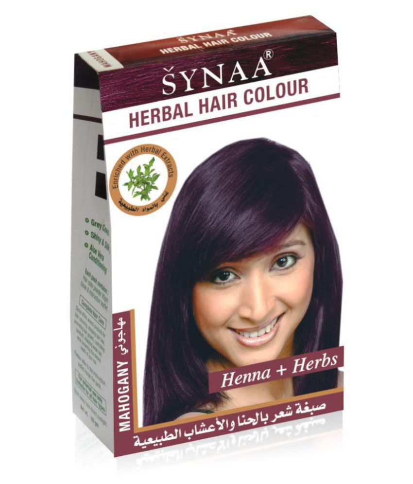 Synaa Temporary Hair Color Black 80 gm: Buy Synaa Temporary Hair Color ...
