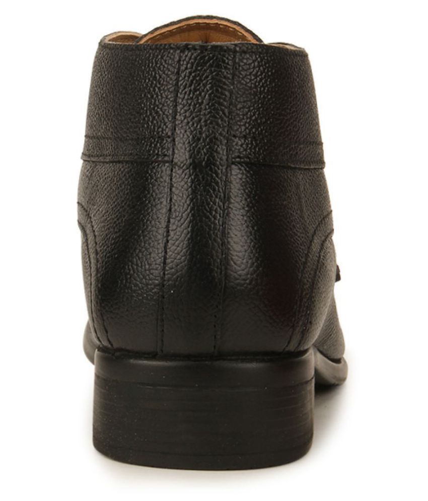 red chief shoes black leather