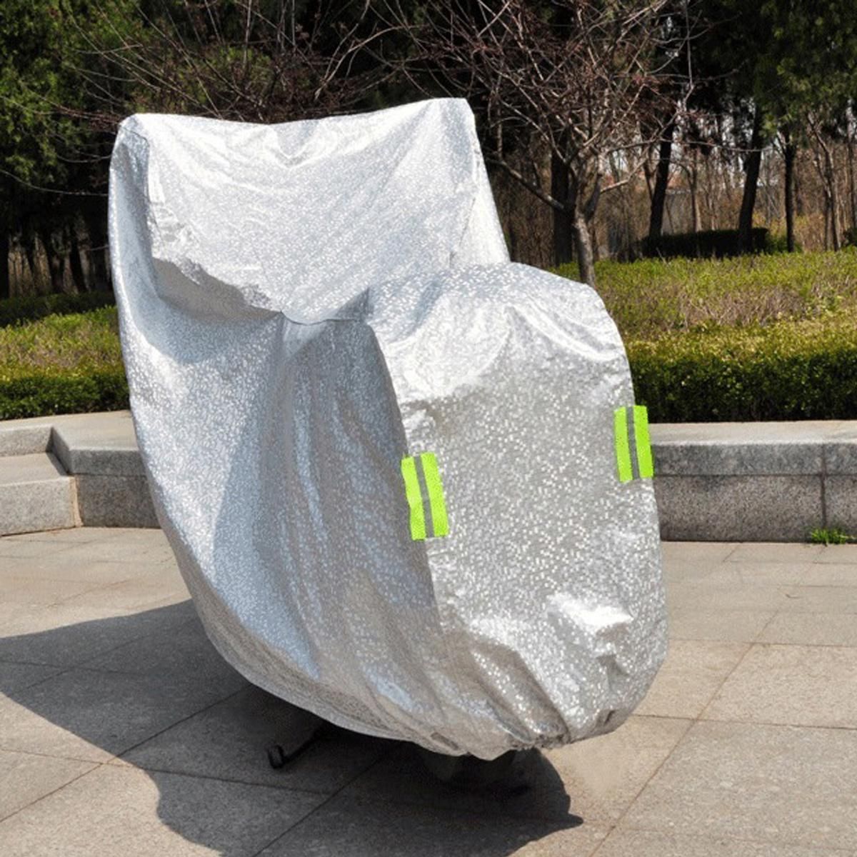 S/M/L/XL Oxford Motorcycle Rain Covers Waterproof Outdoor UV Protector