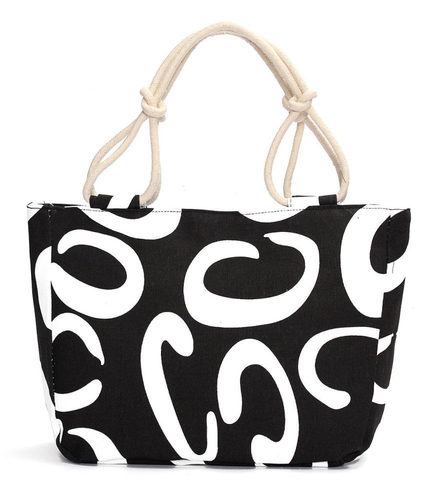 large canvas bolsas with zipper