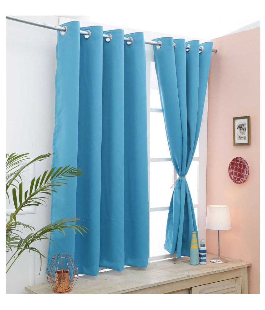 Cliths Single Window Blackout Room Darkening Eyelet Polyester