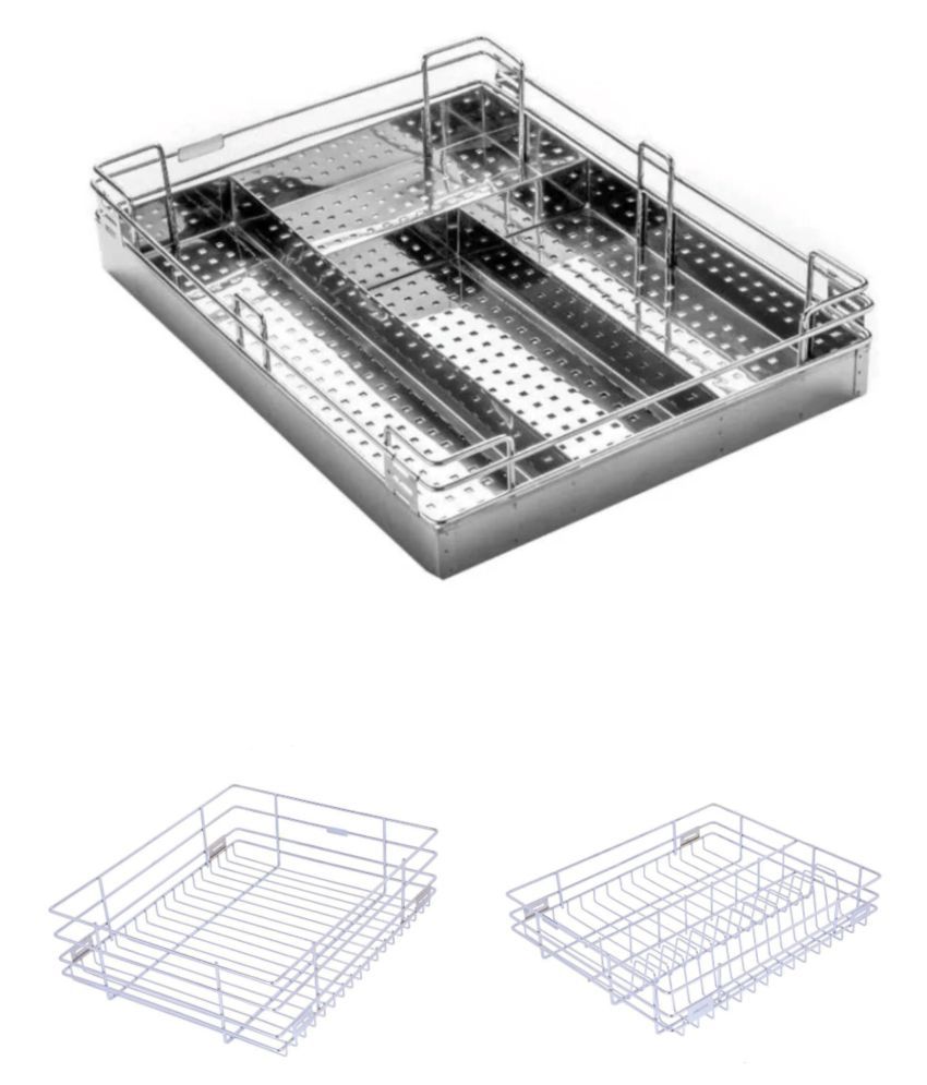 Buy Taj Modular Kitchen Basket 15x20 Steel Wire Basket Online At Low   Taj Modular Kitchen Basket 15x20 SDL235999828 1 40fed 