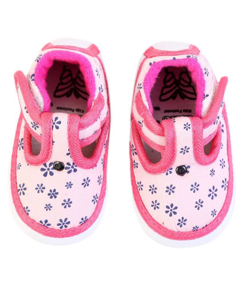 CHIU ChuChu Pink Shoes With velcro For2428 Months Baby CHIU ChuChu Pink Shoes With velcro For2428 Months Baby