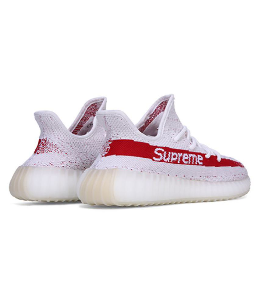 busto Aumentar Burro Adidas Yeezy Boost 350 Supreme White Running Shoes - Buy Adidas Yeezy Boost  350 Supreme White Running Shoes Online at Best Prices in India on Snapdeal