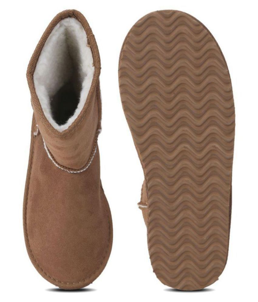 truffle collection beige boots