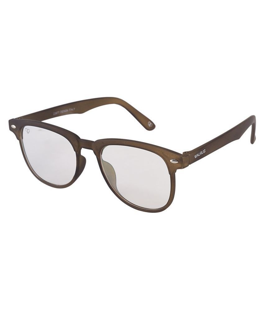     			Walrus - Clear Round Sunglasses ( WS-JACK-II-010909 )